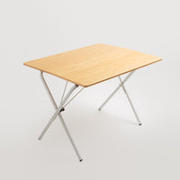 Snow Peak Renewed Single Action Table Medium in Bamboo thumbnail
