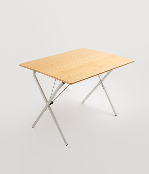 Snow Peak Renewed Single Action Table Medium - Bamboo