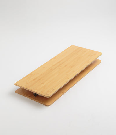 Snow Peak Renewed Single Action Table Medium in Bamboo