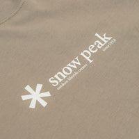 Snow Peak Soft Cotton Logo T-Shirt - Pro thumbnail