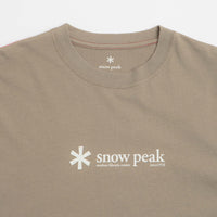 Snow Peak Soft Cotton Logo T-Shirt - Pro thumbnail