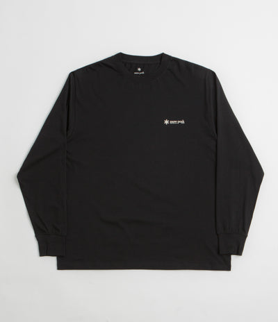 Snow Peak Soft Cotton Relaxed Logo Long Sleeve T-Shirt