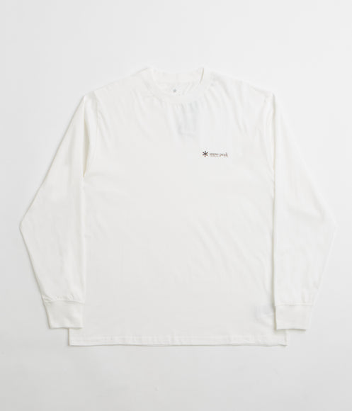 【Snow Peak】 ★ Lago Sweatshirt ★ Comfort Fit Snow Peak - Active Comfort Jersey Sweatshirt - Blue Snow Peak