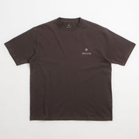 Snow Peak Soft Cotton Relaxed Logo T-Shirt - Brown thumbnail
