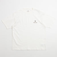 Snow Peak Soft Cotton Relaxed Logo T-Shirt - Off White / Black thumbnail
