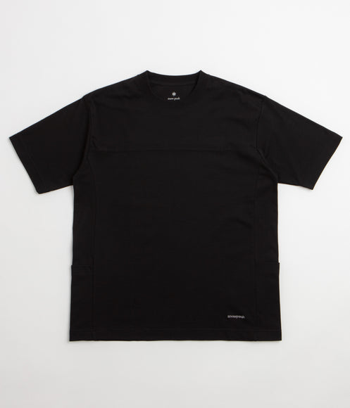 Snow Peak Stain Repellent T-Shirt - Black