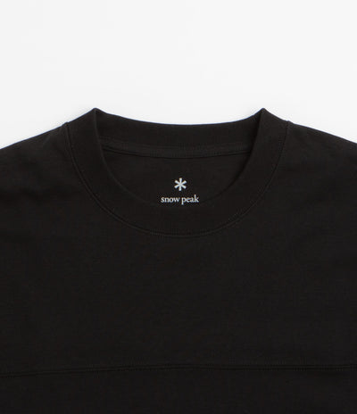 Snow Peak Stain Repellent T-Shirt - Black