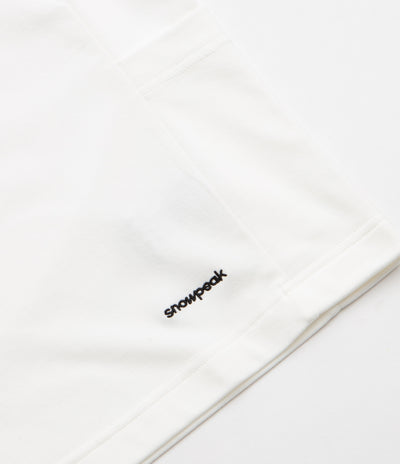 Snow Peak Stain Repellent T-Shirt - Off White