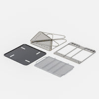 Snow Peak Takibi Fire And Grill Set in Silver thumbnail