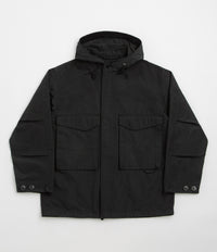 Snow Peak Takibi Ripstop Adjustable Jacket - Black | flatspot