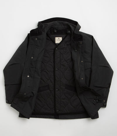Snow Peak Takibi Ripstop Adjustable Jacket - Black