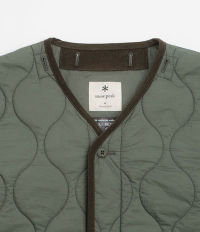 Snow Peak Takibi Ripstop Adjustable Jacket - Olive