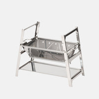 Snow Peak Takibi Solo Fireplace in Stainless Steel thumbnail