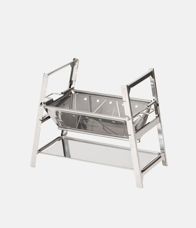 Snow Peak Takibi Solo Fireplace in Stainless Steel