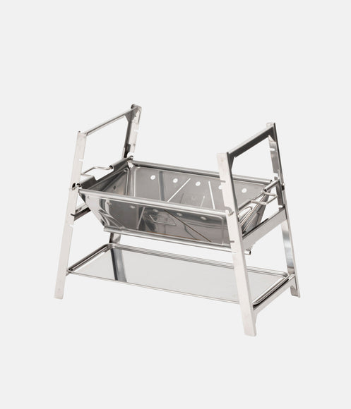 Snow Peak Takibi Solo Fireplace - Stainless Steel