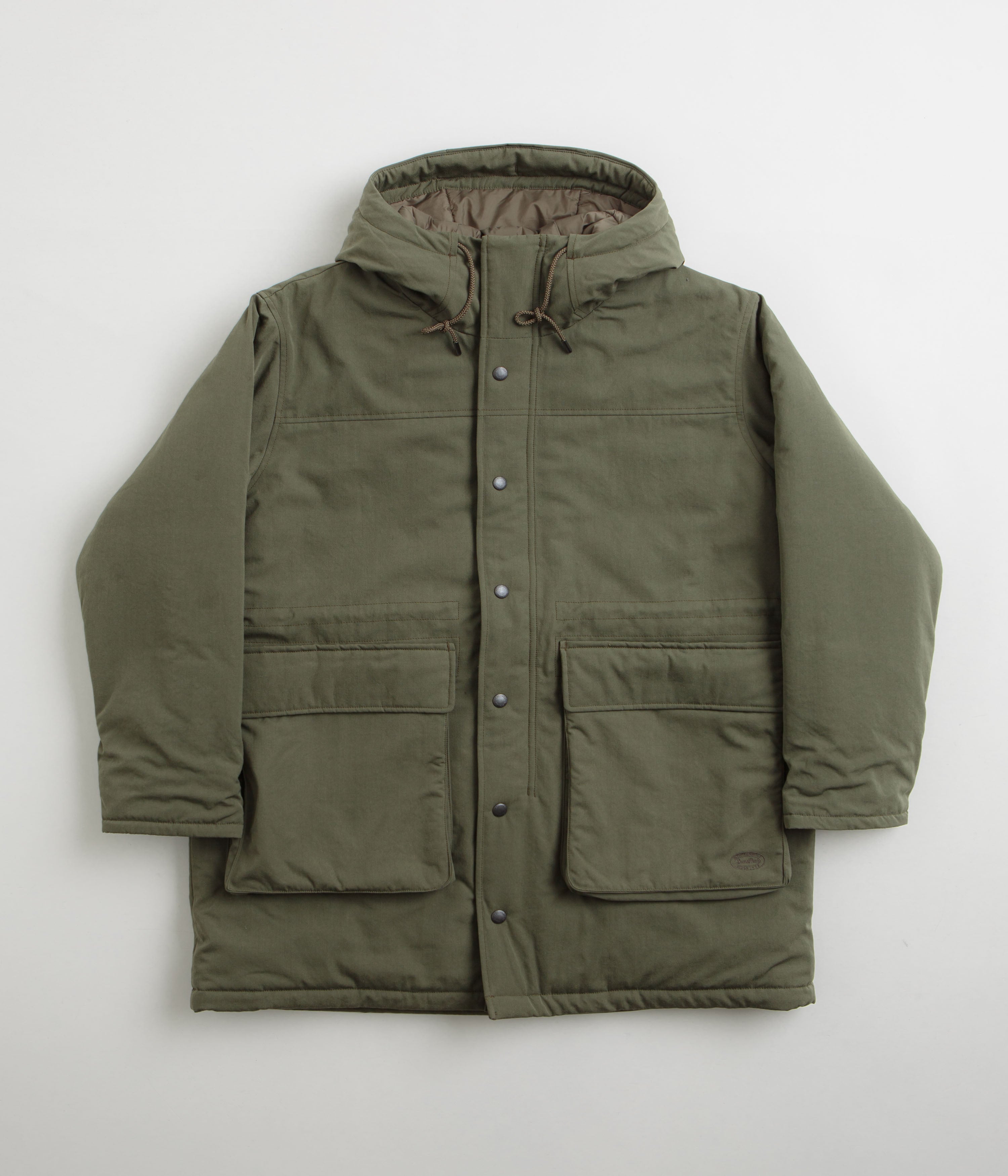 Snow Peak Takibi Weather Padded Coat in Olive