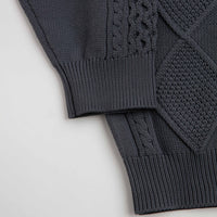 Snow Peak Technical Alan Knit Crewneck Sweatshirt - Charcoal thumbnail
