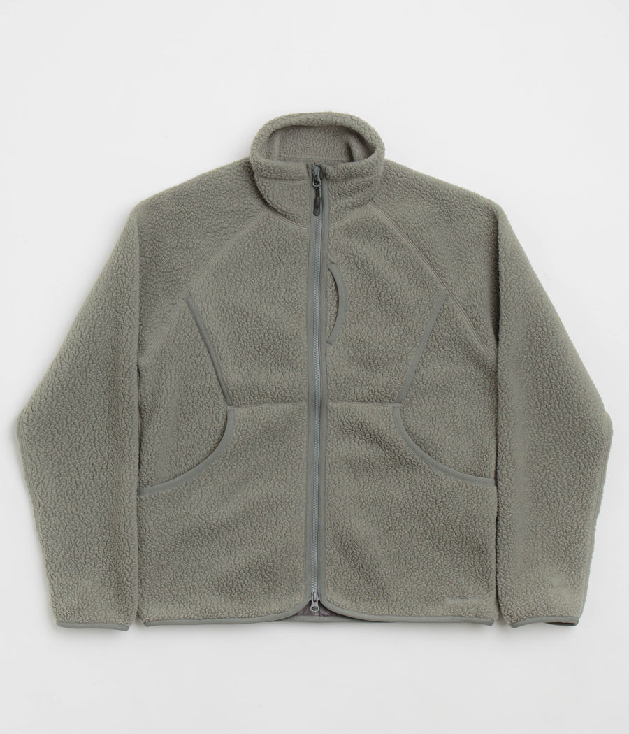 Snow Peak Thermal Boa Fleece Jacket in Grey