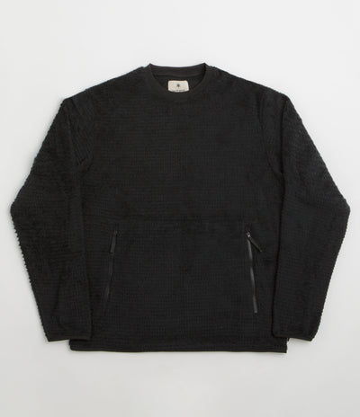 Snow Peak Thermo Control Sweatshirt in Black