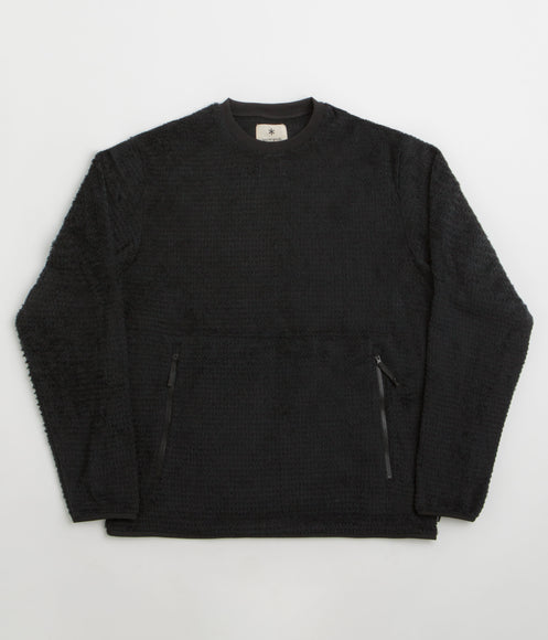 Snow Peak Thermo Control Sweatshirt - Black
