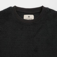Snow Peak Thermo Control Sweatshirt in Black thumbnail