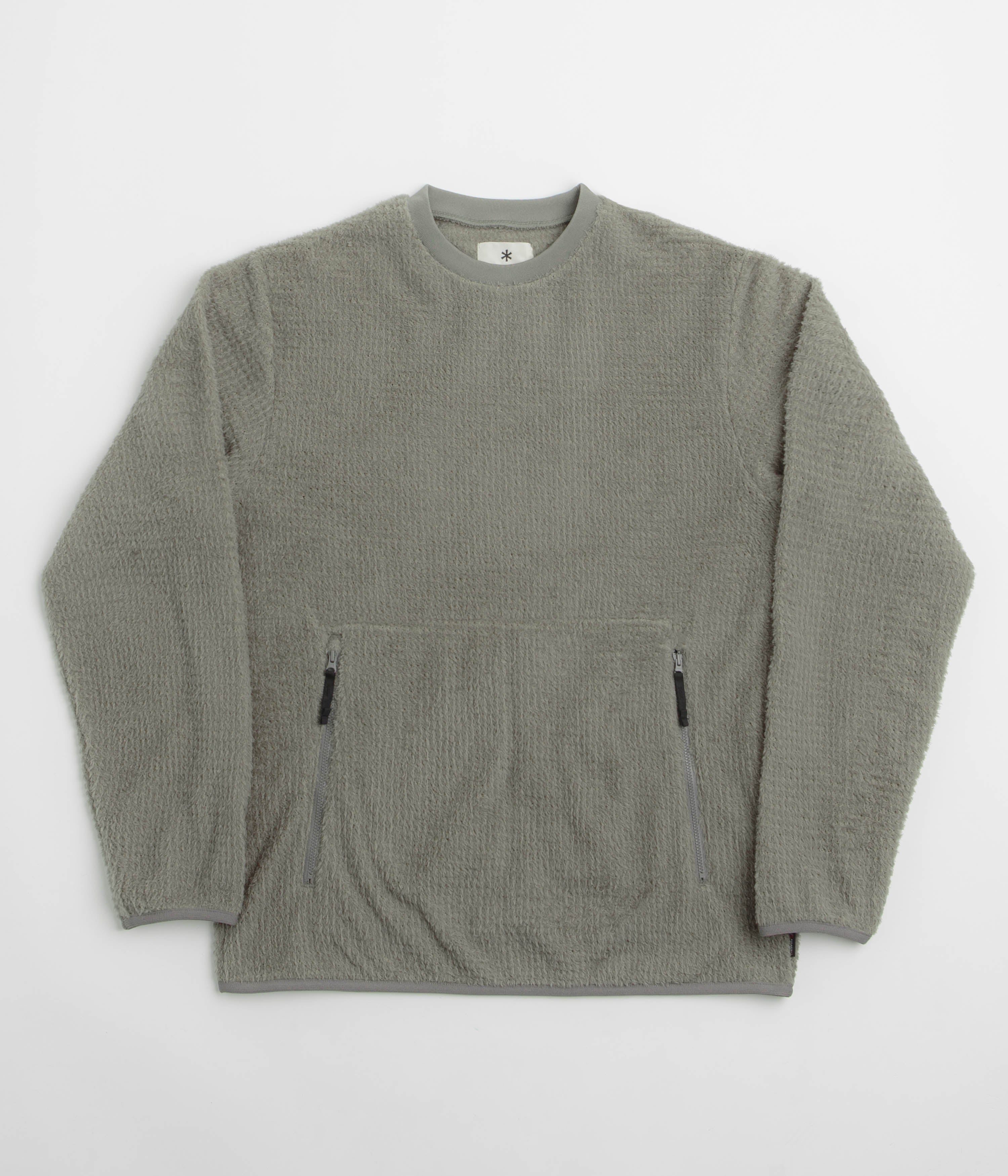 Snow Peak Thermo Control Sweatshirt in Grey