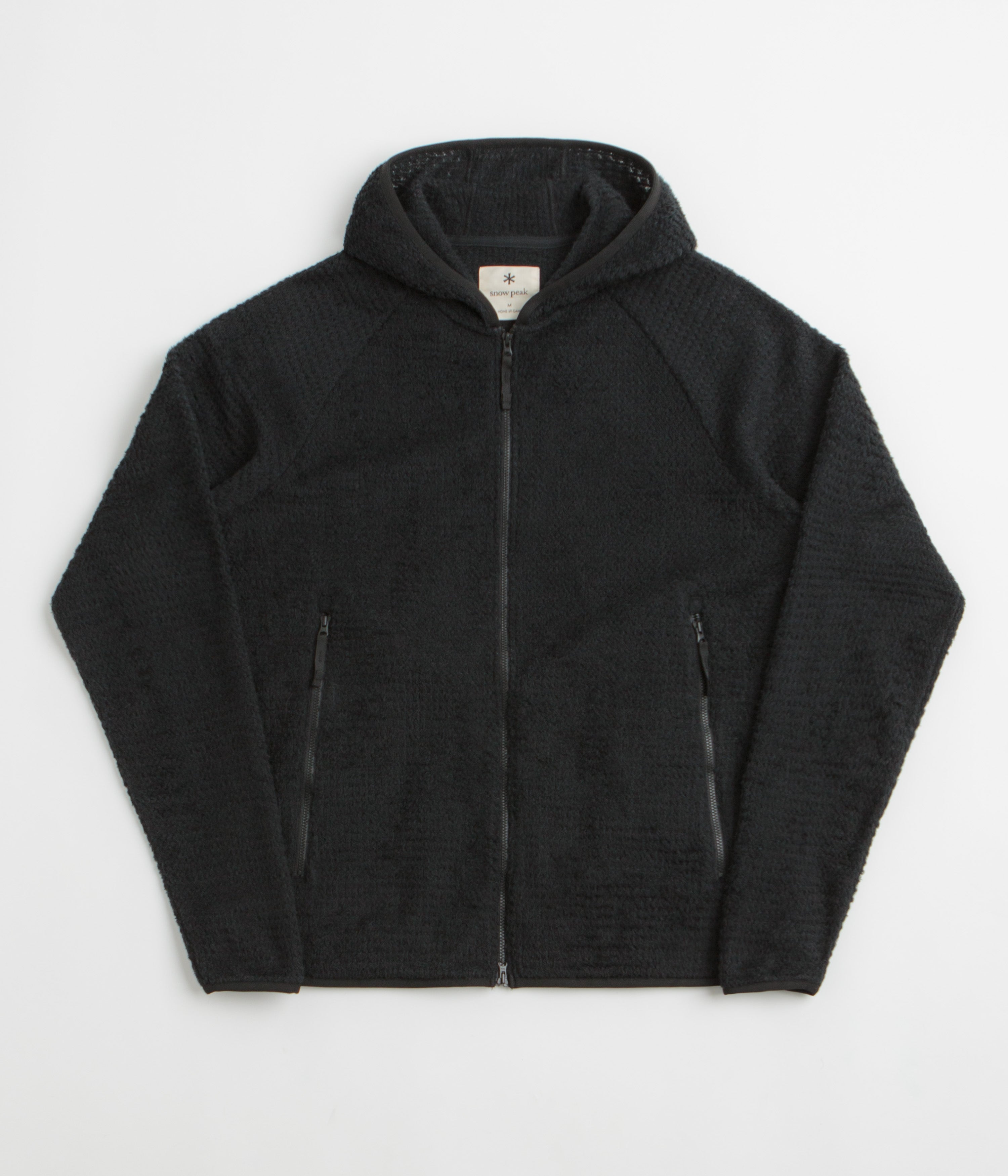 Snow Peak Thermo Control Zip Up Parka in Black