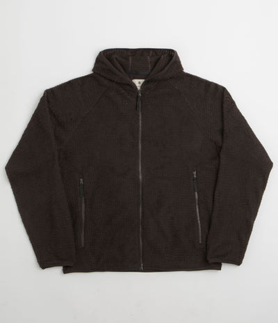 Snow Peak Thermo Control Zip Up Parka in Dark Brown