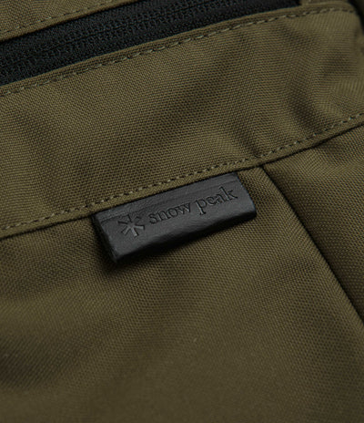 Snow Peak Three Way Business Bag in Brown
