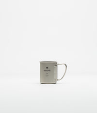 Snow Peak Titanium Single Wall 220ml Mug in Silver