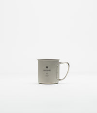 Snow Peak Titanium Single Wall 300ml Mug in Silver