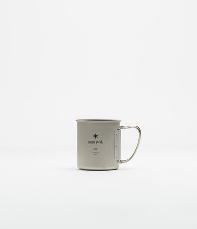 Snow Peak Titanium Single Wall 300ml Mug in Silver