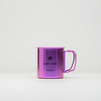 Snow Peak Titanium Single Wall 450ml Mug in Anodized Purple thumbnail