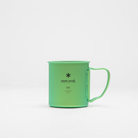 Snow Peak Titanium Single Wall 450ml Mug in Green thumbnail