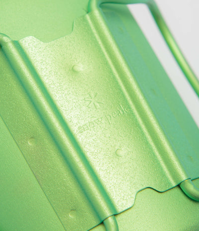 Snow Peak Titanium Single Wall 450ml Mug in Green