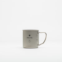 Snow Peak Titanium Single Wall 450ml Mug in Silver thumbnail