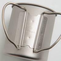 Snow Peak Titanium Single Wall 450ml Mug in Silver thumbnail