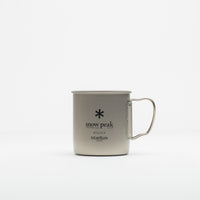 Snow Peak Titanium Single Wall 600ml Mug in Silver thumbnail