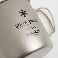 Snow Peak Titanium Single Wall 600ml Mug in Silver thumbnail