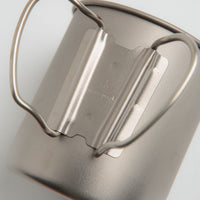 Snow Peak Titanium Single Wall 600ml Mug in Silver thumbnail