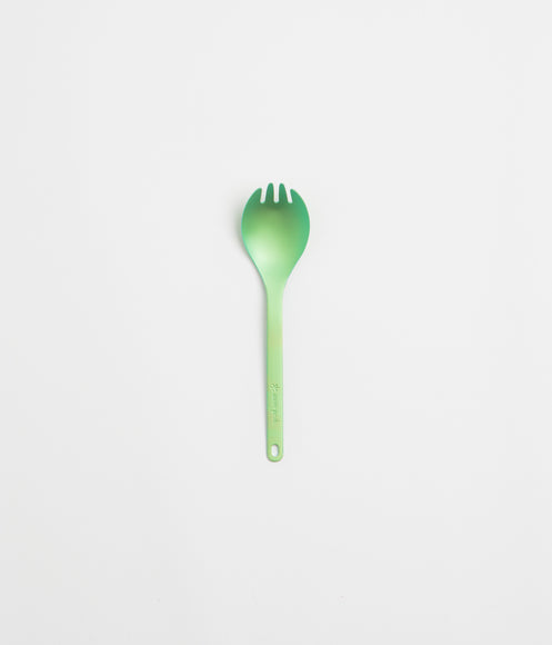 Snow Peak Titanium Spork - Green Anodized