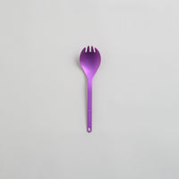 Snow Peak Titanium Spork in Purple Anodized thumbnail