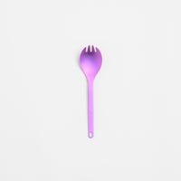 Snow Peak Titanium Spork in Purple Anodized thumbnail