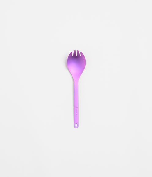 Snow Peak Titanium Spork - Purple Anodized