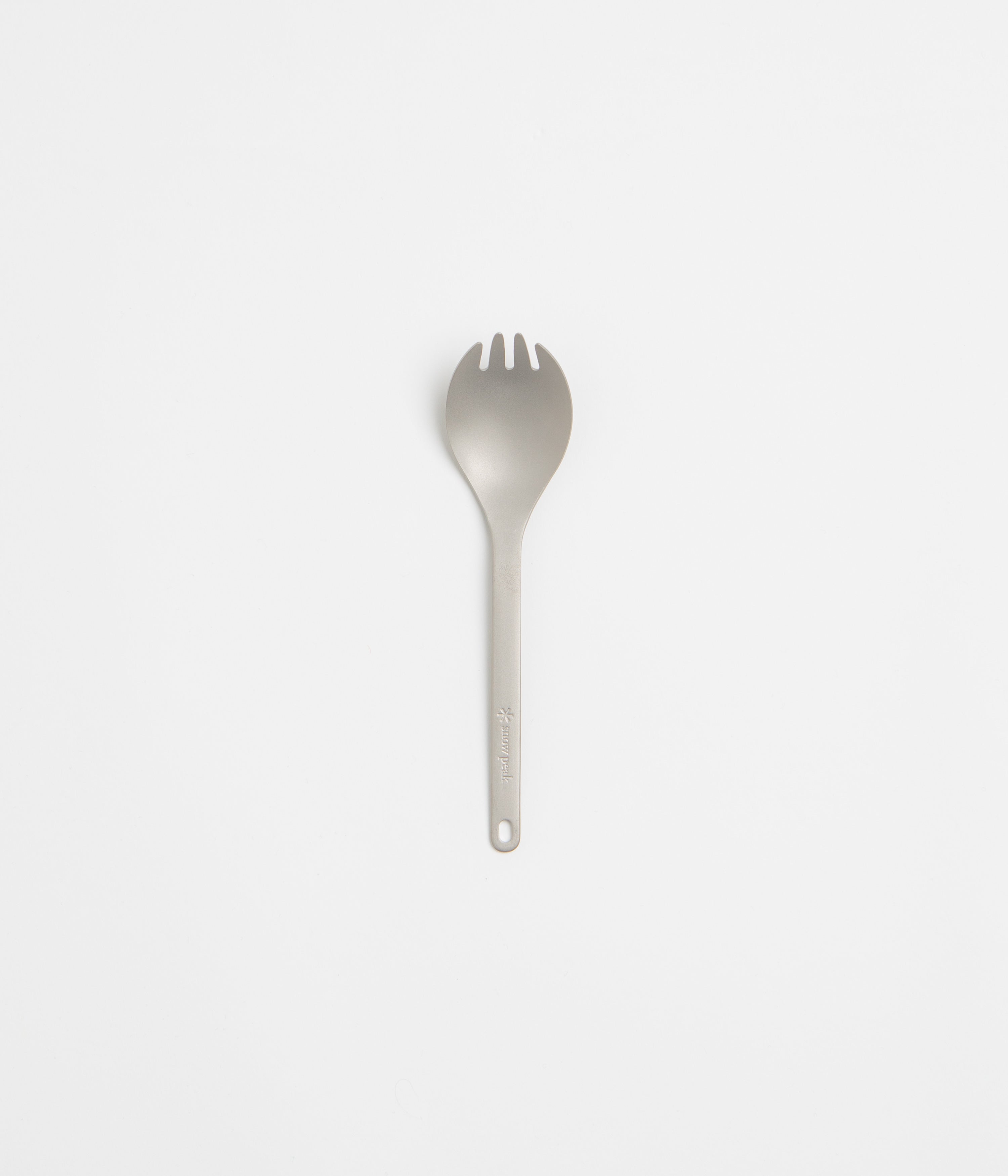 Snow Peak Titanium Spork in Silver