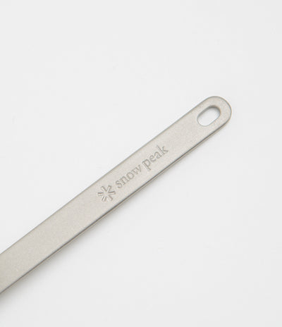 Snow Peak Titanium Spork in Silver