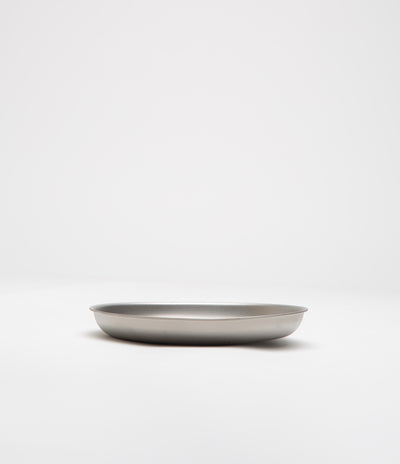 Snow Peak Titanium Trek Plate in Silver