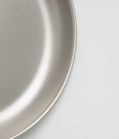 Snow Peak Titanium Trek Plate in Silver