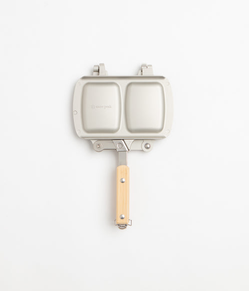 Snow Peak Tramezzino Camping Toaster - Silver