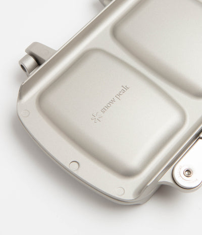 Snow Peak Tramezzino Camping Toaster - Silver